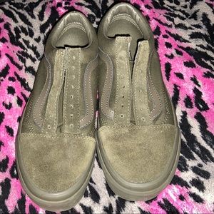 Army Green Vans